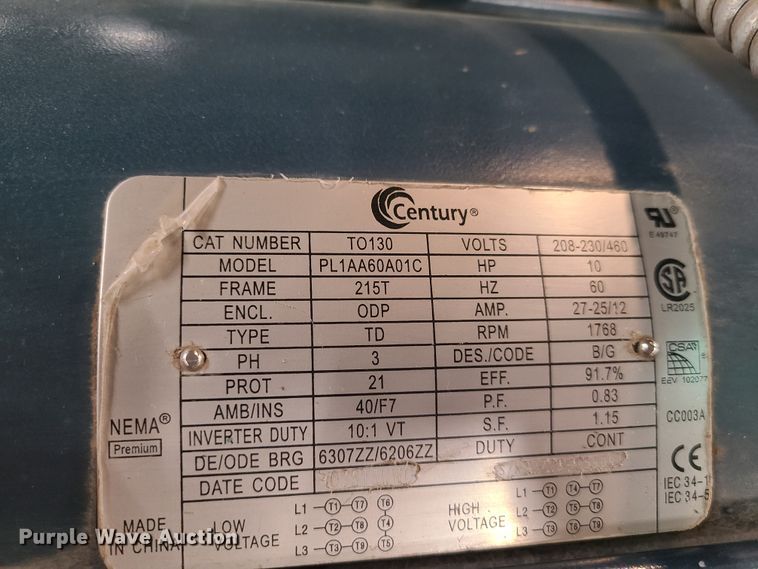 image for item GY9635 Champion HR10-12 air compressor