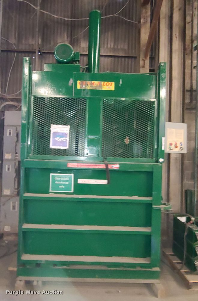 image for item GY9641 Cram-A-Lot DB-60LU cardboard baler