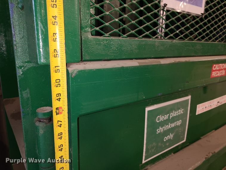 image for item GY9641 Cram-A-Lot DB-60LU cardboard baler