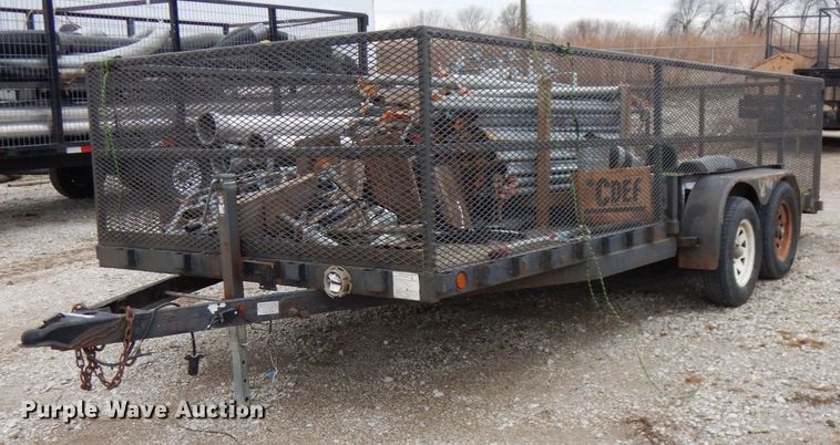 image for item HD9225 2007 PJ utility trailer