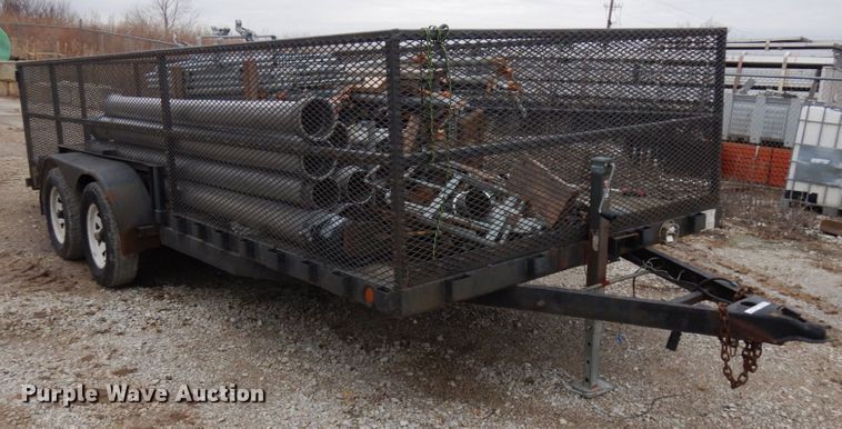 image for item HD9225 2007 PJ utility trailer