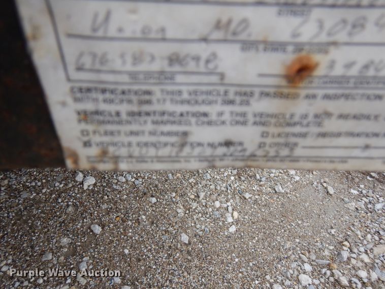 image for item HD9225 2007 PJ utility trailer