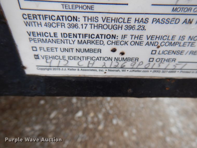 image for item HD9226 2004 Top 3 utility trailer