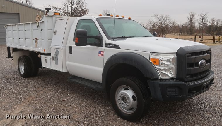 image for item HK9625 2012 Ford F450 Super Duty XL  flatbed truck