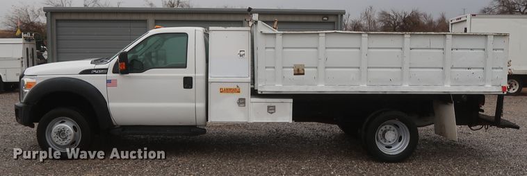 image for item HK9625 2012 Ford F450 Super Duty XL  flatbed truck