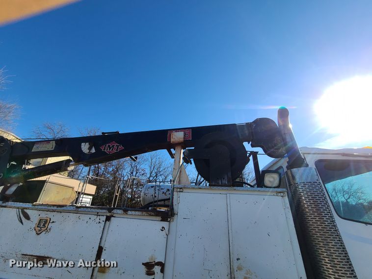 image for item HM9336 2001 Freightliner FL70  service truck with crane