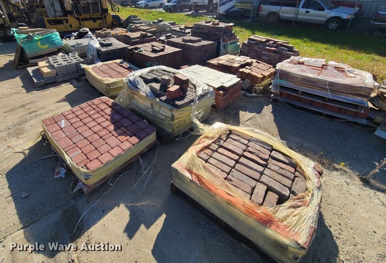 image for item HM9339 Approximately 23 pallets of brick pavers