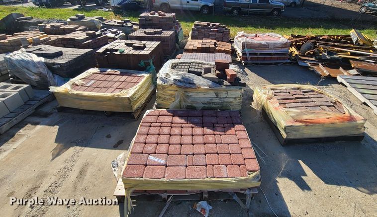 image for item HM9339 Approximately 23 pallets of brick pavers