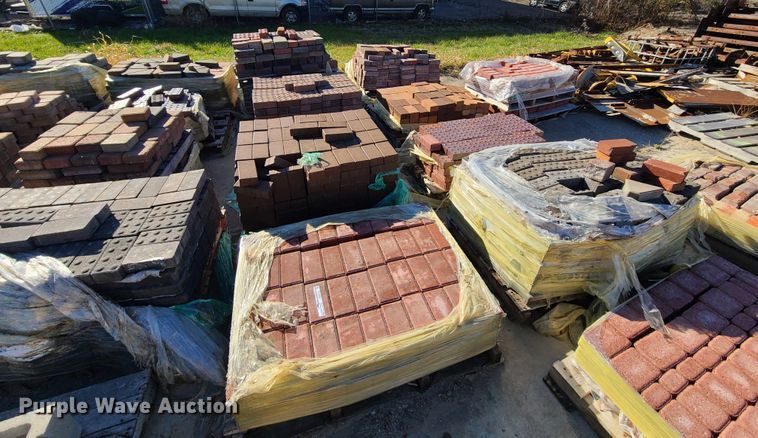 image for item HM9339 Approximately 23 pallets of brick pavers