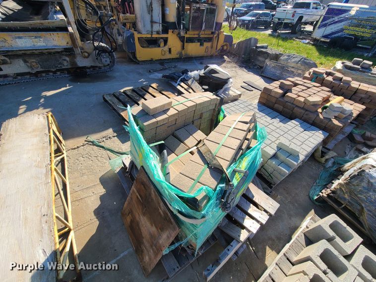 image for item HM9339 Approximately 23 pallets of brick pavers