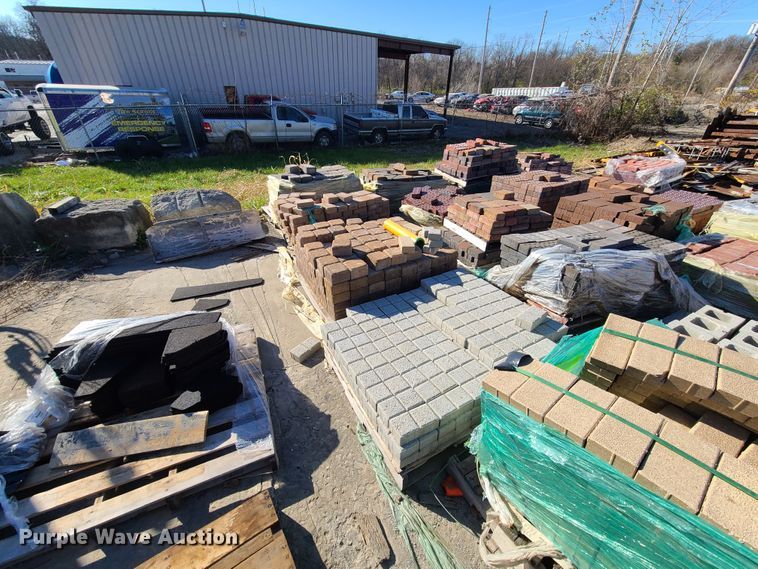 image for item HM9339 Approximately 23 pallets of brick pavers
