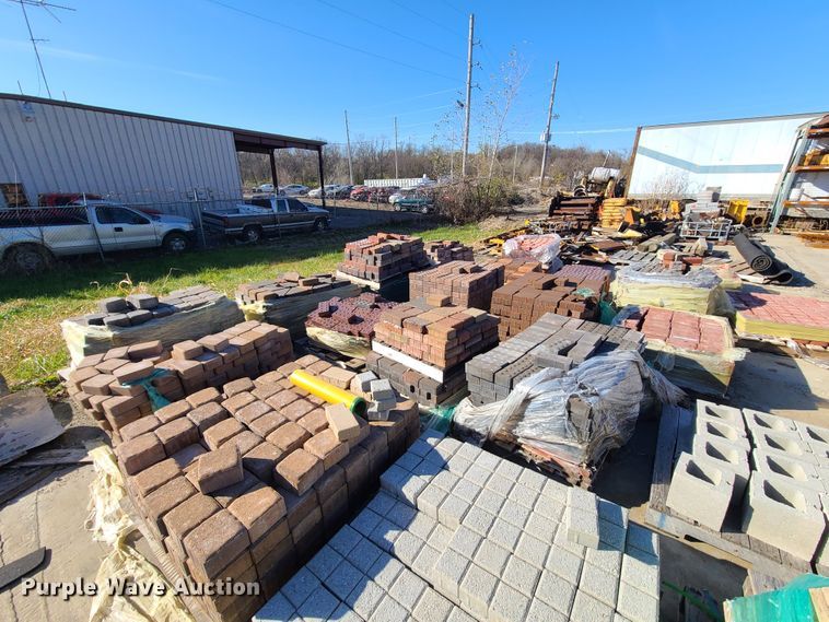 image for item HM9339 Approximately 23 pallets of brick pavers