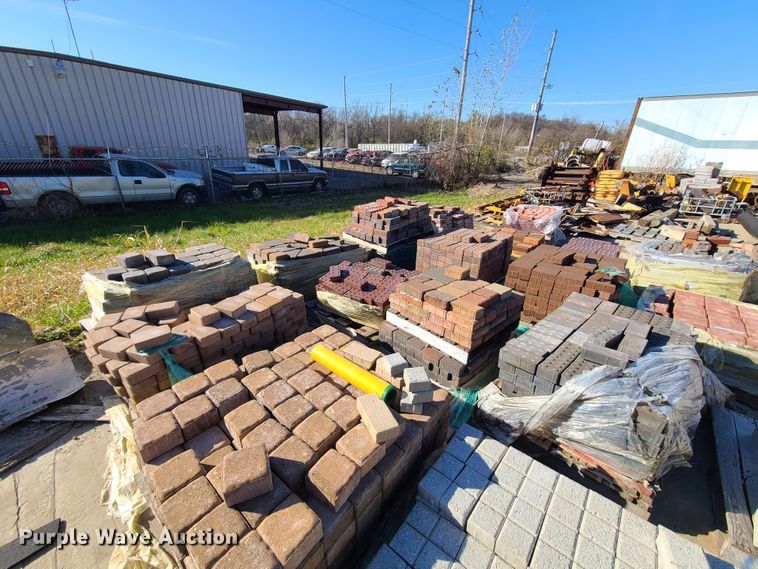 image for item HM9339 Approximately 23 pallets of brick pavers
