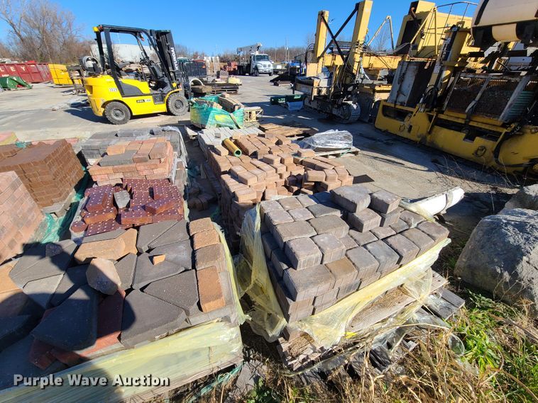 image for item HM9339 Approximately 23 pallets of brick pavers
