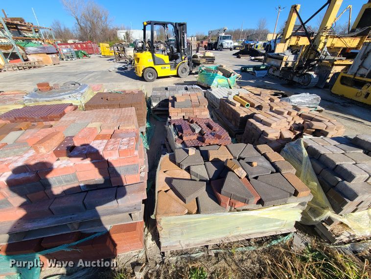 image for item HM9339 Approximately 23 pallets of brick pavers