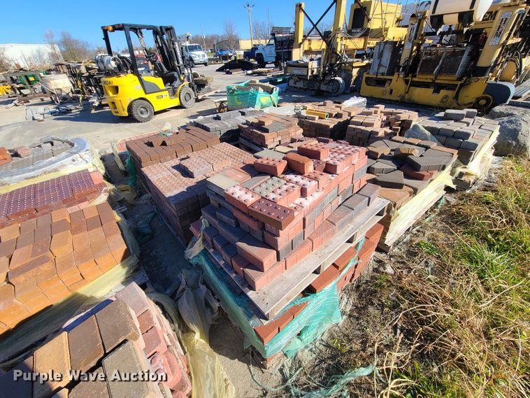 image for item HM9339 Approximately 23 pallets of brick pavers
