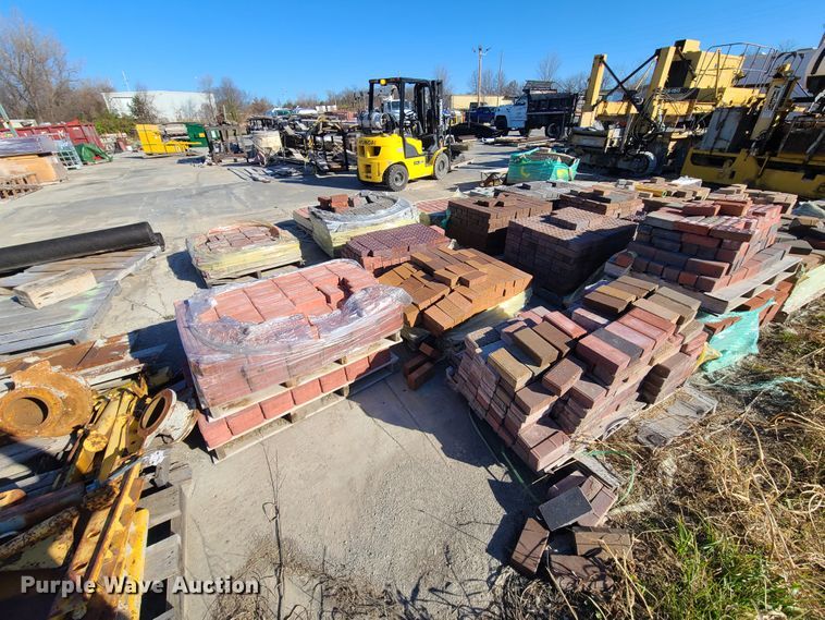 image for item HM9339 Approximately 23 pallets of brick pavers