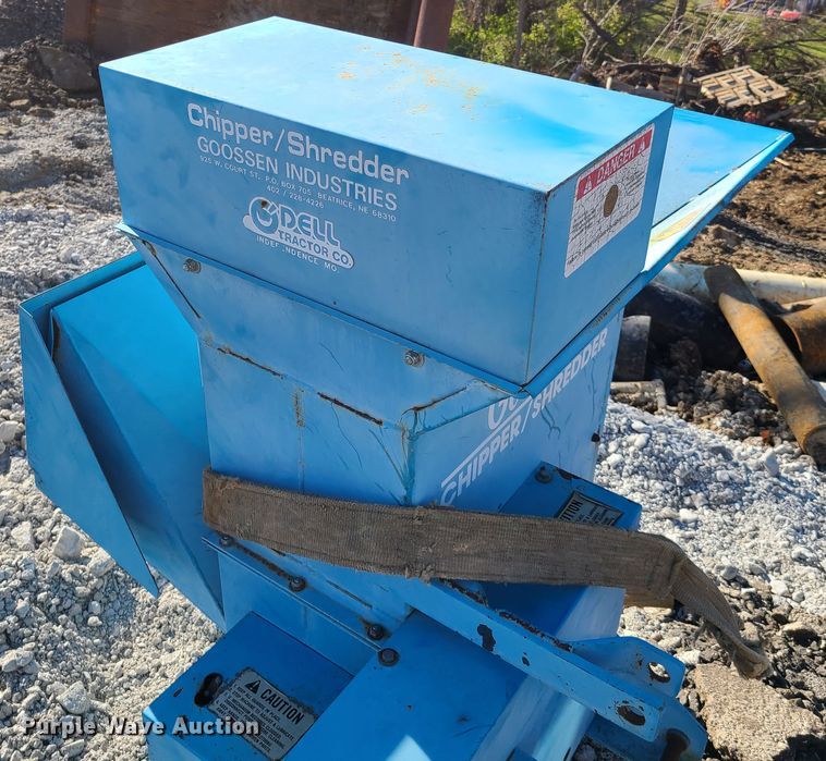 image for item HM9346 Goosen chipper/shredder