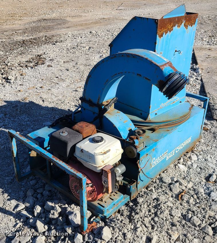 image for item HM9347 Goosen bale chopper
