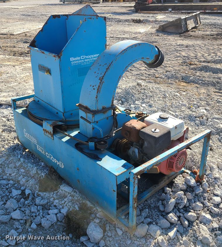 image for item HM9347 Goosen bale chopper