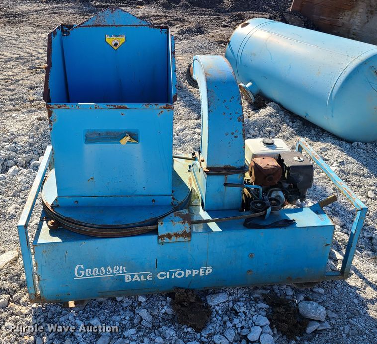image for item HM9347 Goosen bale chopper