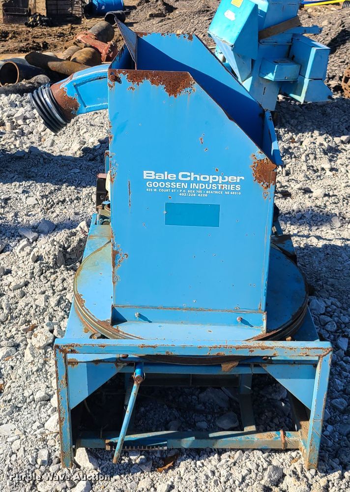 image for item HM9347 Goosen bale chopper