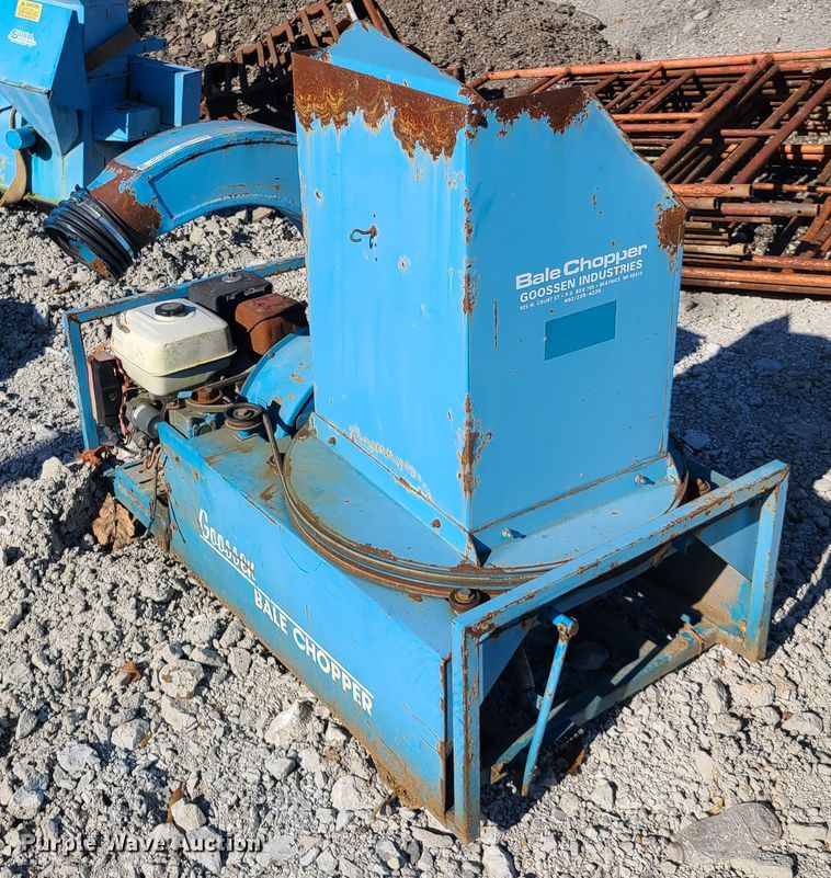 image for item HM9347 Goosen bale chopper