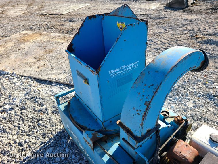 image for item HM9347 Goosen bale chopper