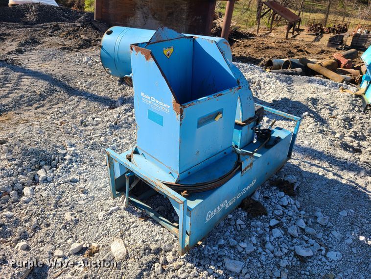 image for item HM9347 Goosen bale chopper