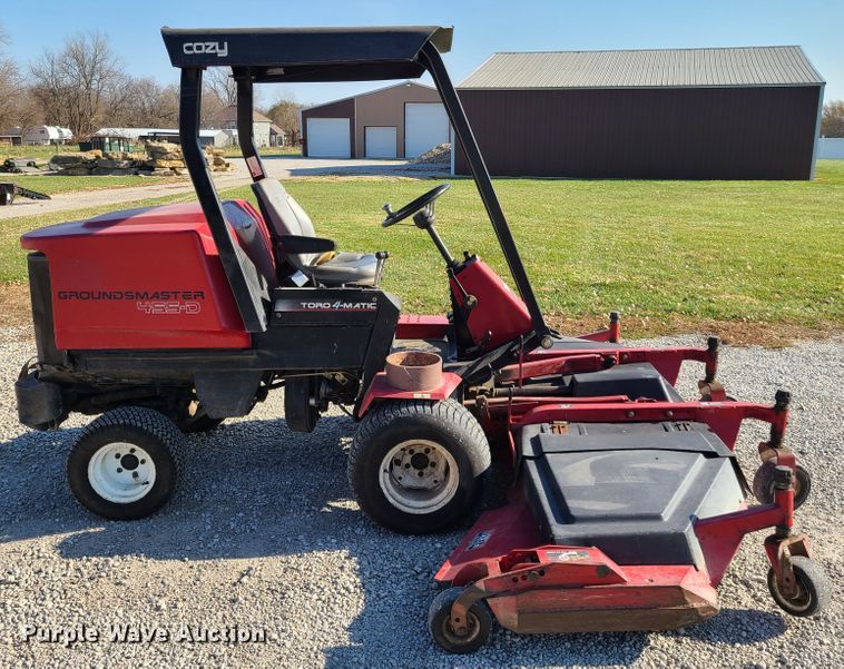image for item HM9353 Toro Groundsmaster 455D  lawn mower