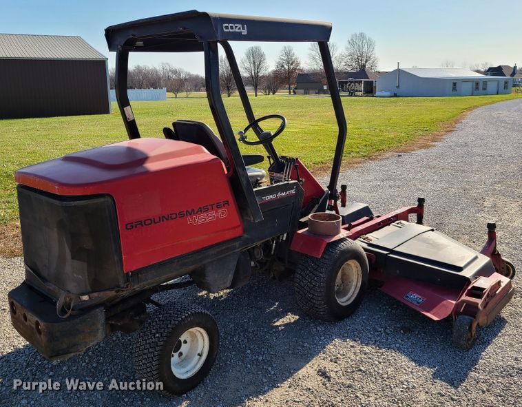 image for item HM9353 Toro Groundsmaster 455D  lawn mower