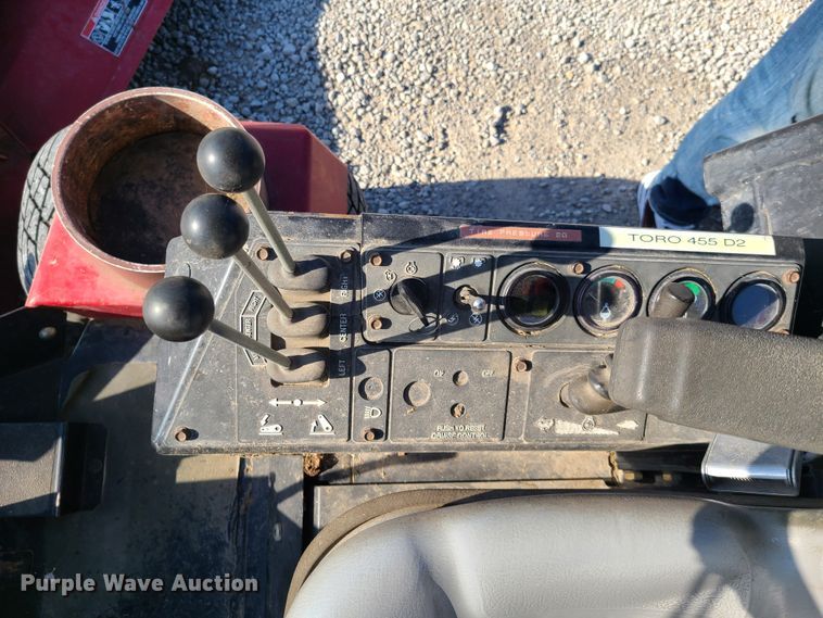 image for item HM9353 Toro Groundsmaster 455D  lawn mower