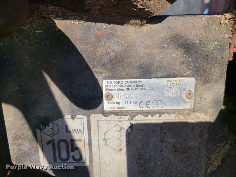 image for item HM9353 Toro Groundsmaster 455D  lawn mower