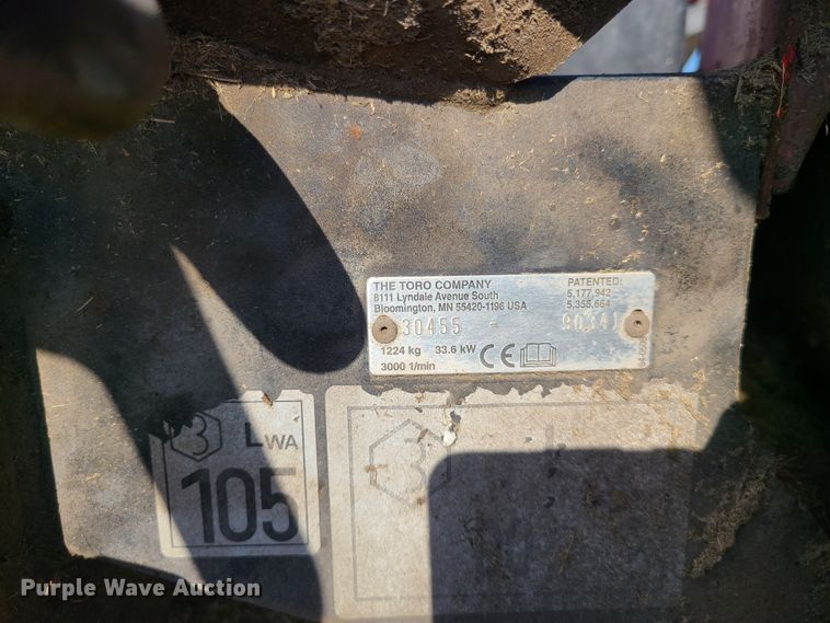 image for item HM9353 Toro Groundsmaster 455D  lawn mower