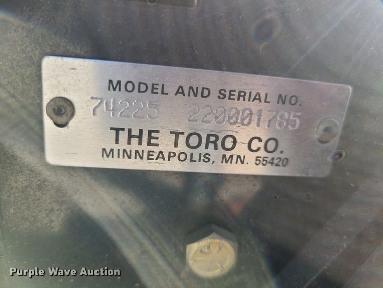 image for item HM9354 Toro Zmaster  ZTR lawn mower