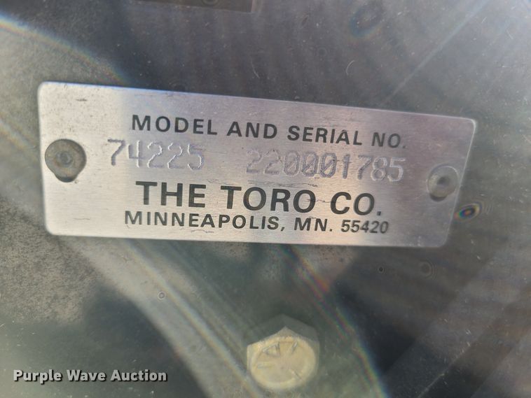 image for item HM9354 Toro Zmaster  ZTR lawn mower