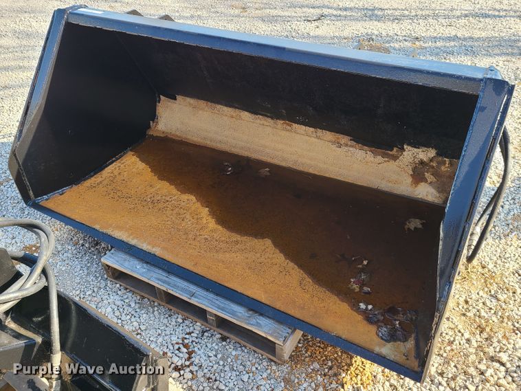 image for item HM9357 HLA HRBHV78-BO500 skid steer hydraulic dump bucket