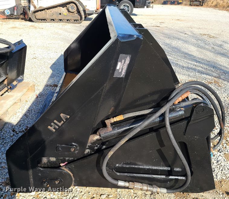 image for item HM9357 HLA HRBHV78-BO500 skid steer hydraulic dump bucket