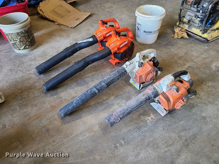 image for item HM9367 (4) lawn and leaf blowers