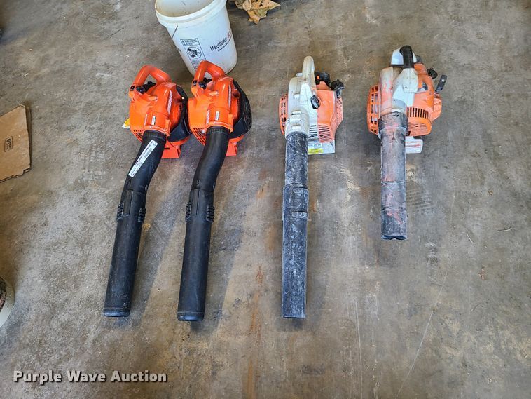 image for item HM9367 (4) lawn and leaf blowers