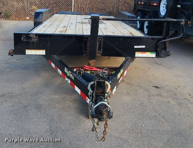 image for item HM9372 2017 Big Tex equipment trailer
