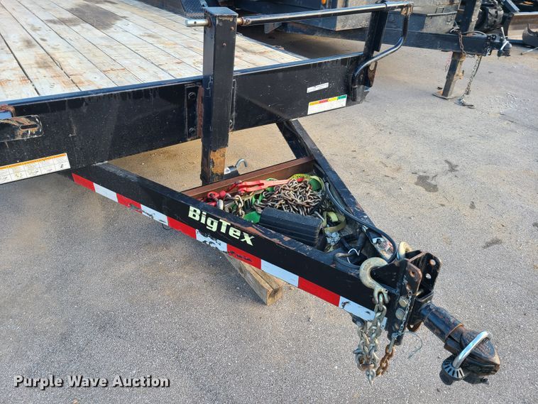 image for item HM9372 2017 Big Tex equipment trailer
