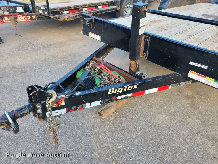 image for item HM9372 2017 Big Tex equipment trailer