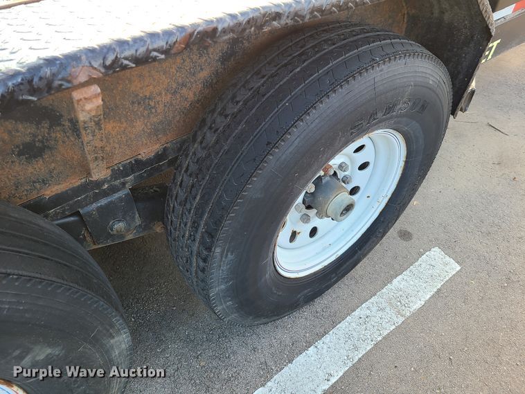 image for item HM9372 2017 Big Tex equipment trailer