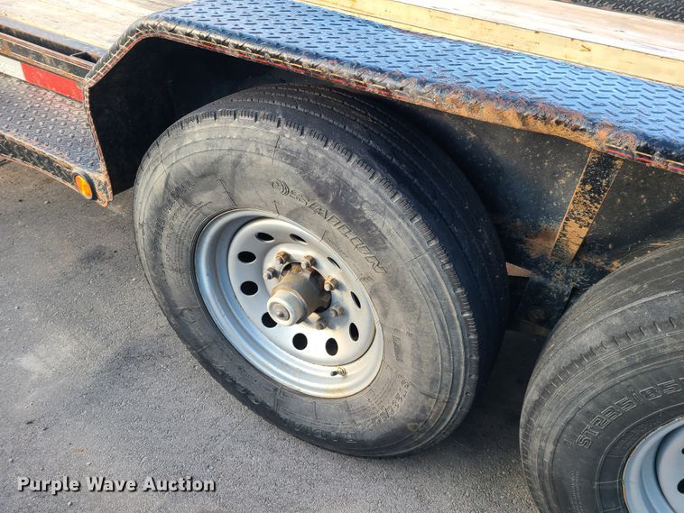 image for item HM9373 2017 Maxey tilt deck equipment trailer