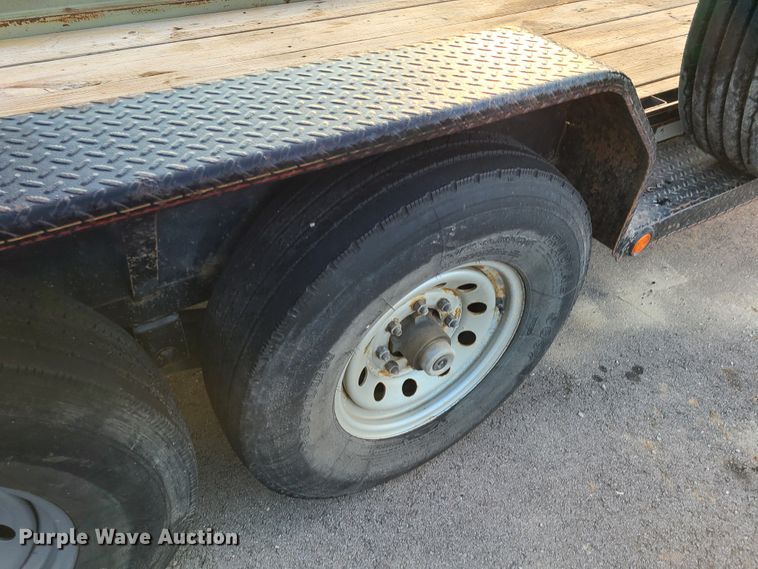 image for item HM9373 2017 Maxey tilt deck equipment trailer