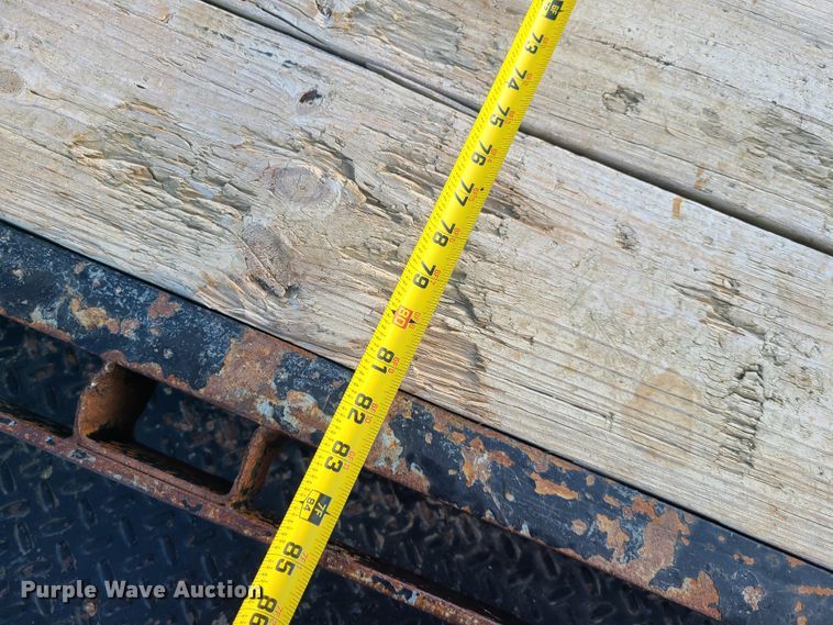 image for item HM9373 2017 Maxey tilt deck equipment trailer