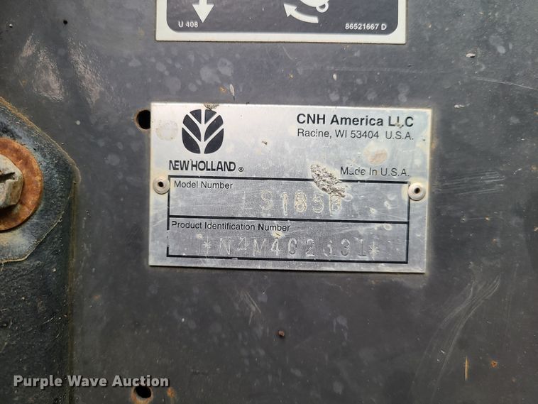 image for item HM9385 New Holland LS185  skid steer loader