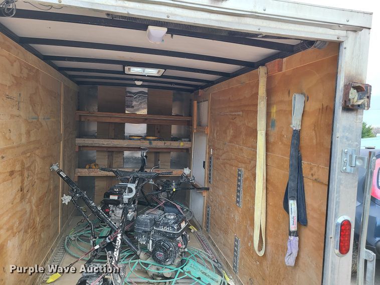 image for item HM9386 2016 Arising enclosed cargo trailer