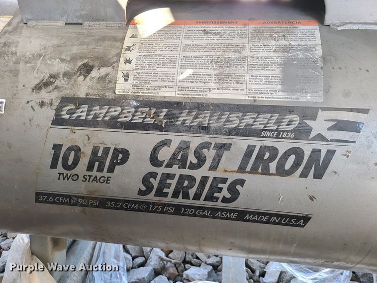 image for item HM9414 Campbell Hausfeld air compressor